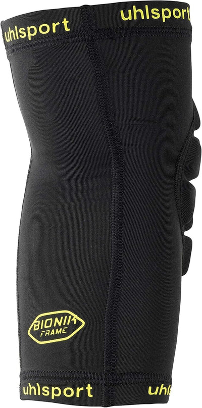 uhlsport Bionikframe ellbogenschoner, schwarz/fluo gelb