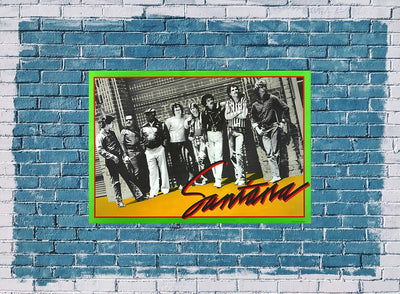 Santana - Shangó, 1982 » Konzertplakat/Premium Poster | Live Konzert Veranstaltung | DIN A1 «