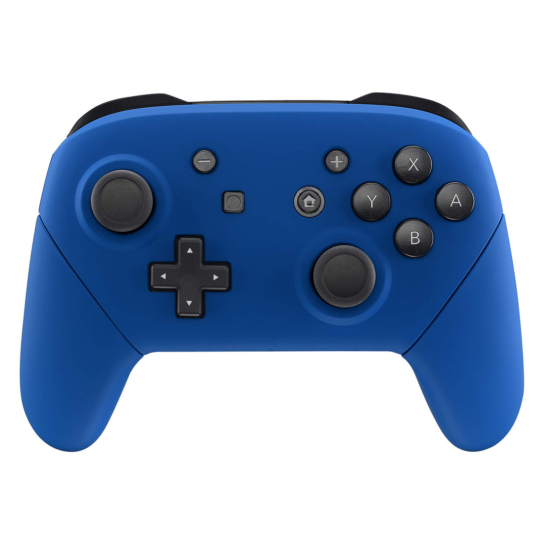eXtremeRate Griff Hülle Set für Switch Pro Controller, Matt DIY-Ersatz Front Case/Rücken Gehäuse&Han