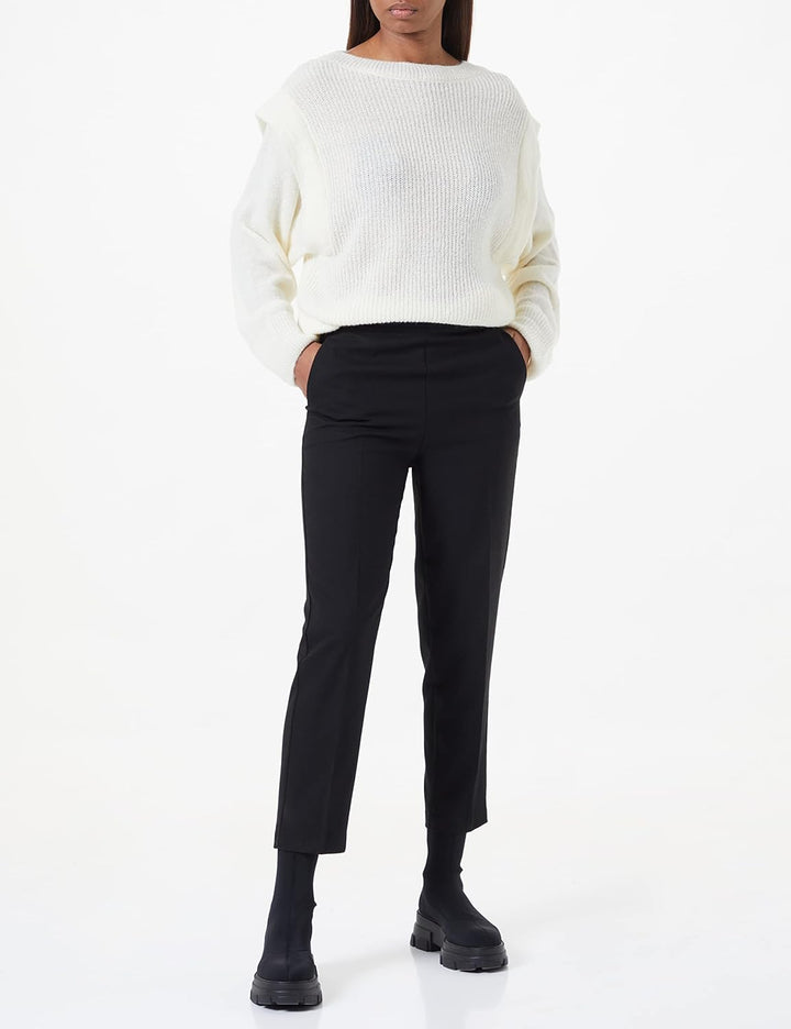 Sisley Damen Pants 32 Black 100, 32 Black 100