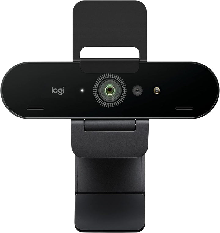 Logitech BRIO ULTRA-HD PRO Webcam, 4K HD 1080p, 5-fach Zoom, Hohe Bildfrequenz, HDR und RightLight 3