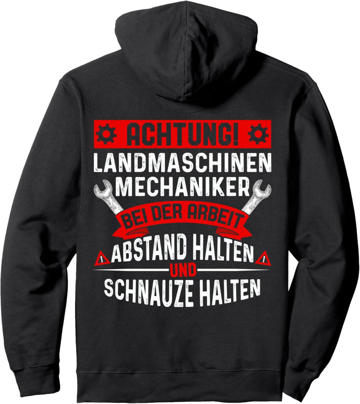 Landmaschinenmechaniker Spruch Pullover Hoodie
