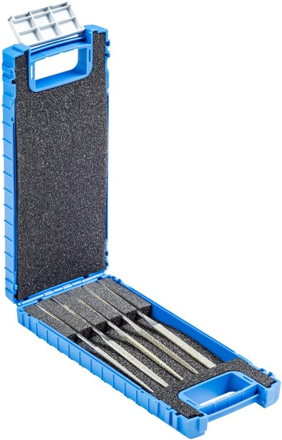 Pferd 5 Stück Nadelfeilen-Set, Diamant Körnung, grob, 5–15,1 cm Länge 5-teilig Korngrösse D 181, 5-t