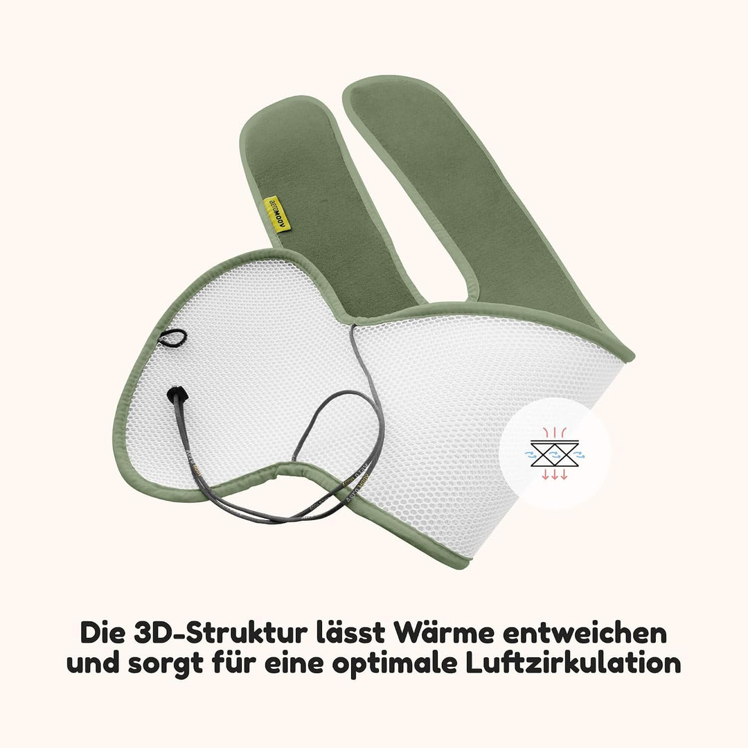 Aeromoov - Baby Sitzauflage Air Layer - Einlage Für Autositz oder Kinderwagen - Gruppe 2/3 mit Beine