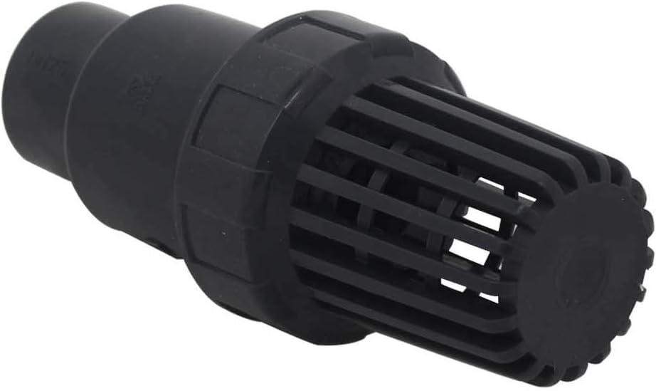 Fussventil kunststoff pvc rückschlagventil 20 25 32 40 50 63 75 90mm kugelrückschlagventil klebmuffe