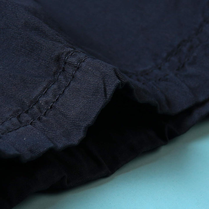 Aeslech Shorts für Frauen mit mehreren Taschen, Cargo-Casual Sommer 42 Dunkelblau, 42 Dunkelblau