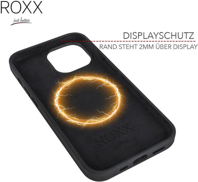 Roxx Black Next Era Hülle | Weltweit Einzigartig | Für iPhone 14 Pro | Für MagSafe | Hardcase | Inne