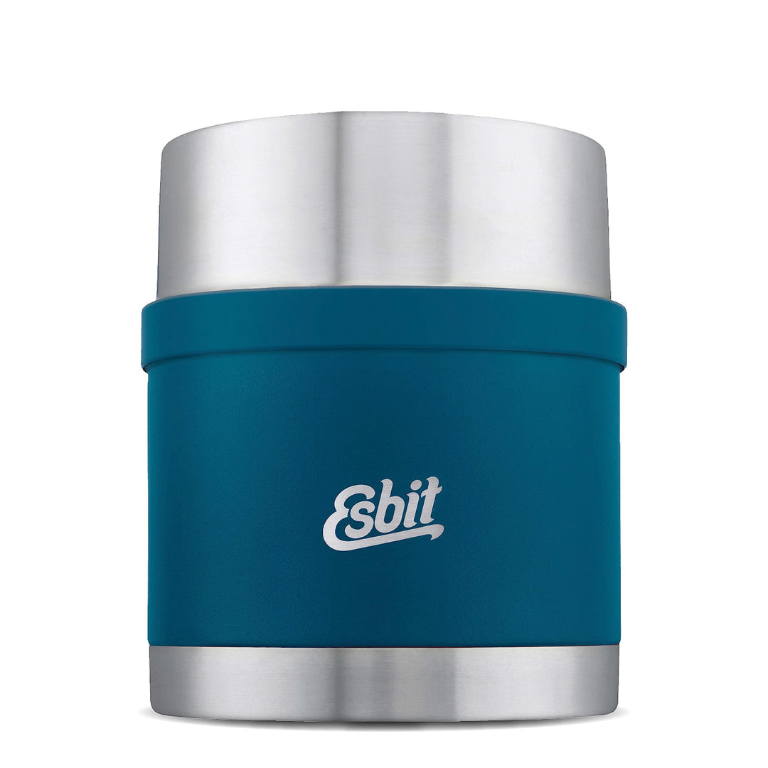 Esbit Thermobehälter Sculptor für Essen - Warmhaltebehälter 500 ml in Polar Blue - aus Edelstahl für