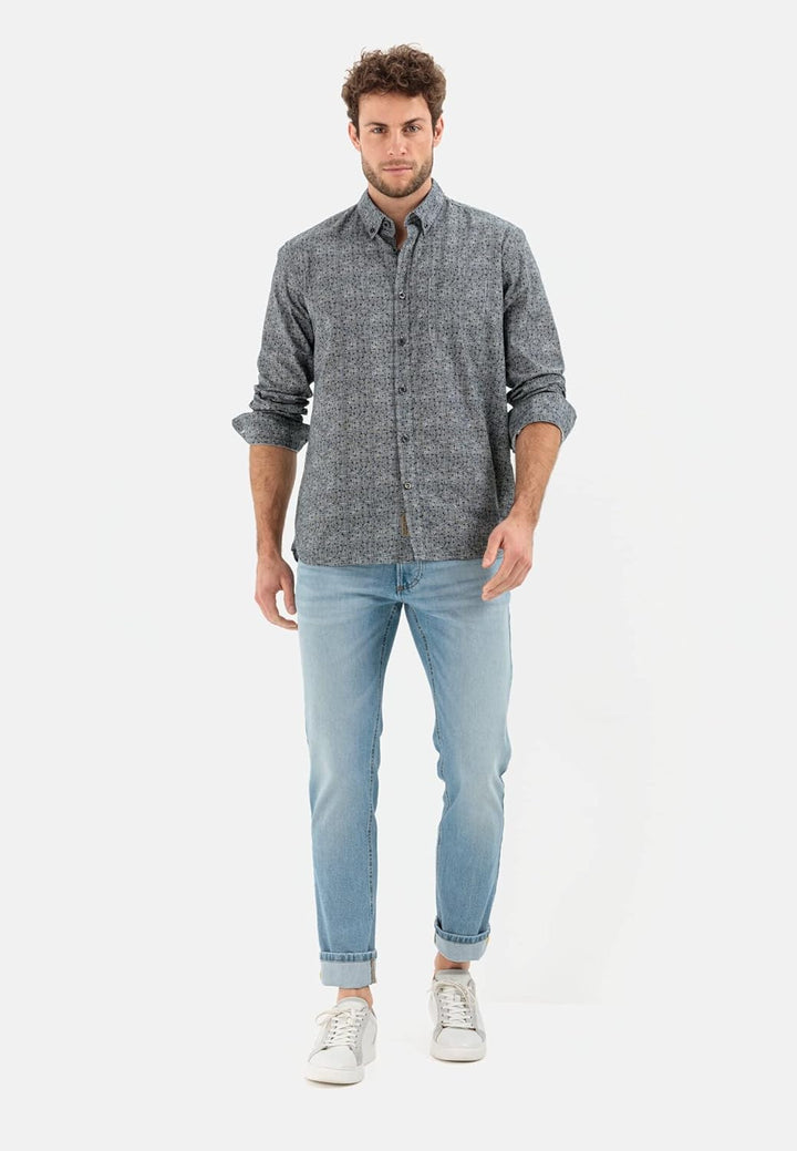camel active Herren fleXXXactive® Denim in Regular Fit 34W / 30L Hellblau, 34W / 30L Hellblau