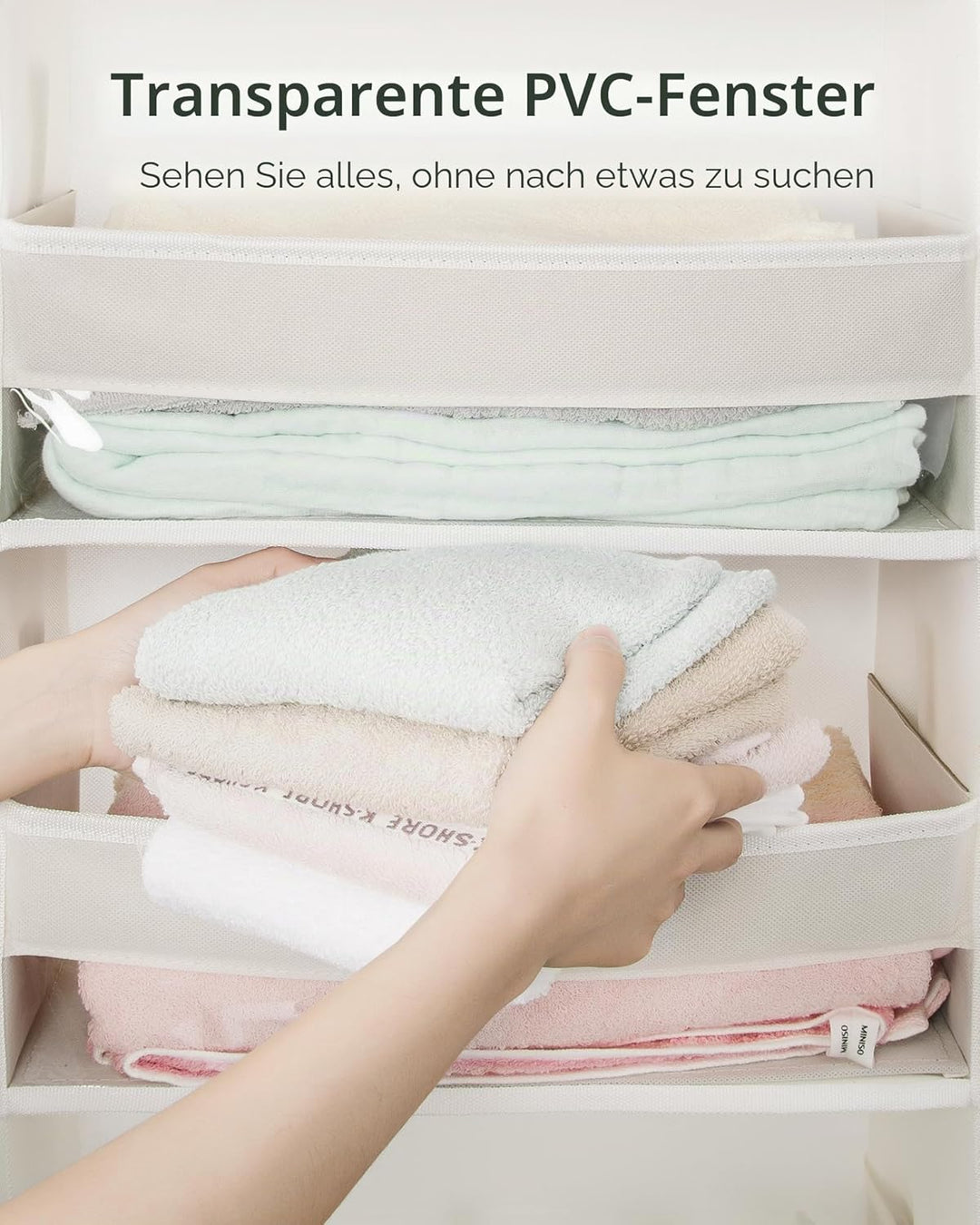 ULG Tür-Organizer mit 6 grossen Taschen, 12 Seitentaschen, 22,7 kg Tragkraft, Tür-Hängeorganizer für