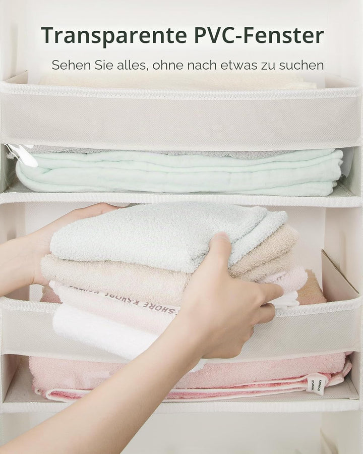 ULG Tür-Organizer mit 6 grossen Taschen, 12 Seitentaschen, 22,7 kg Tragkraft, Tür-Hängeorganizer für