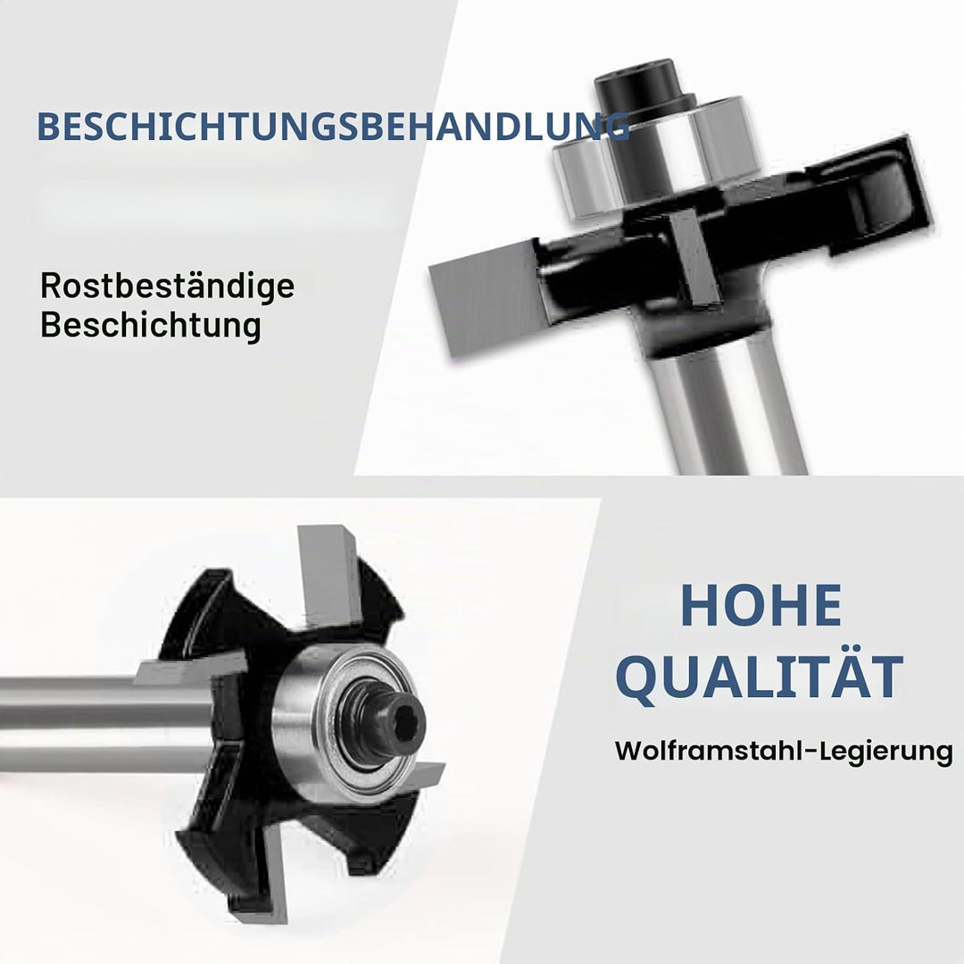 FräSer FüR OberfräSe ScheibennutfräSer FräSer FüR OberfräSe 8mm Schaft 4 StüCk 2 Mm,3 Mm,4 Mm,5 Mm M