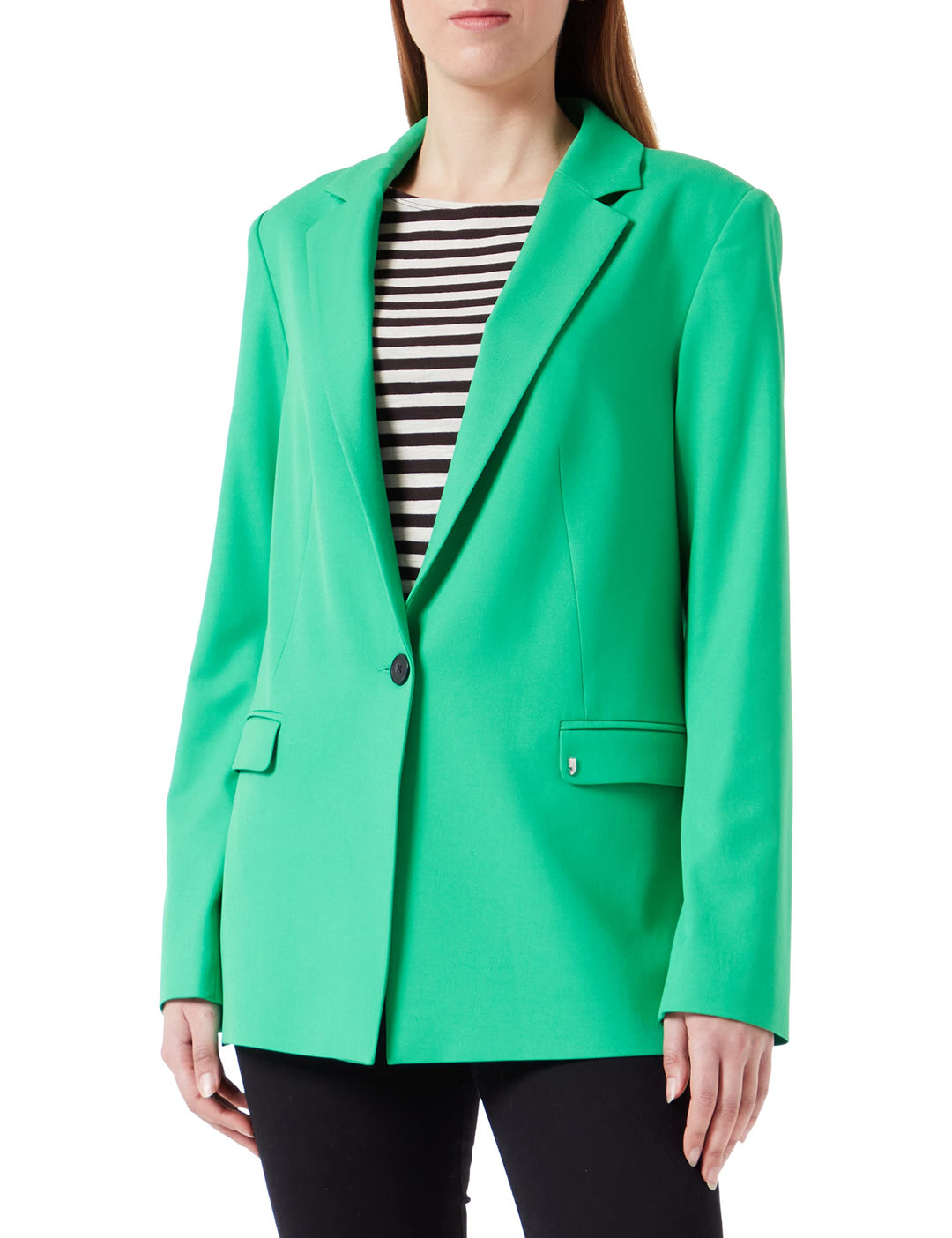 comma Damen Blazer, 7588 Grün