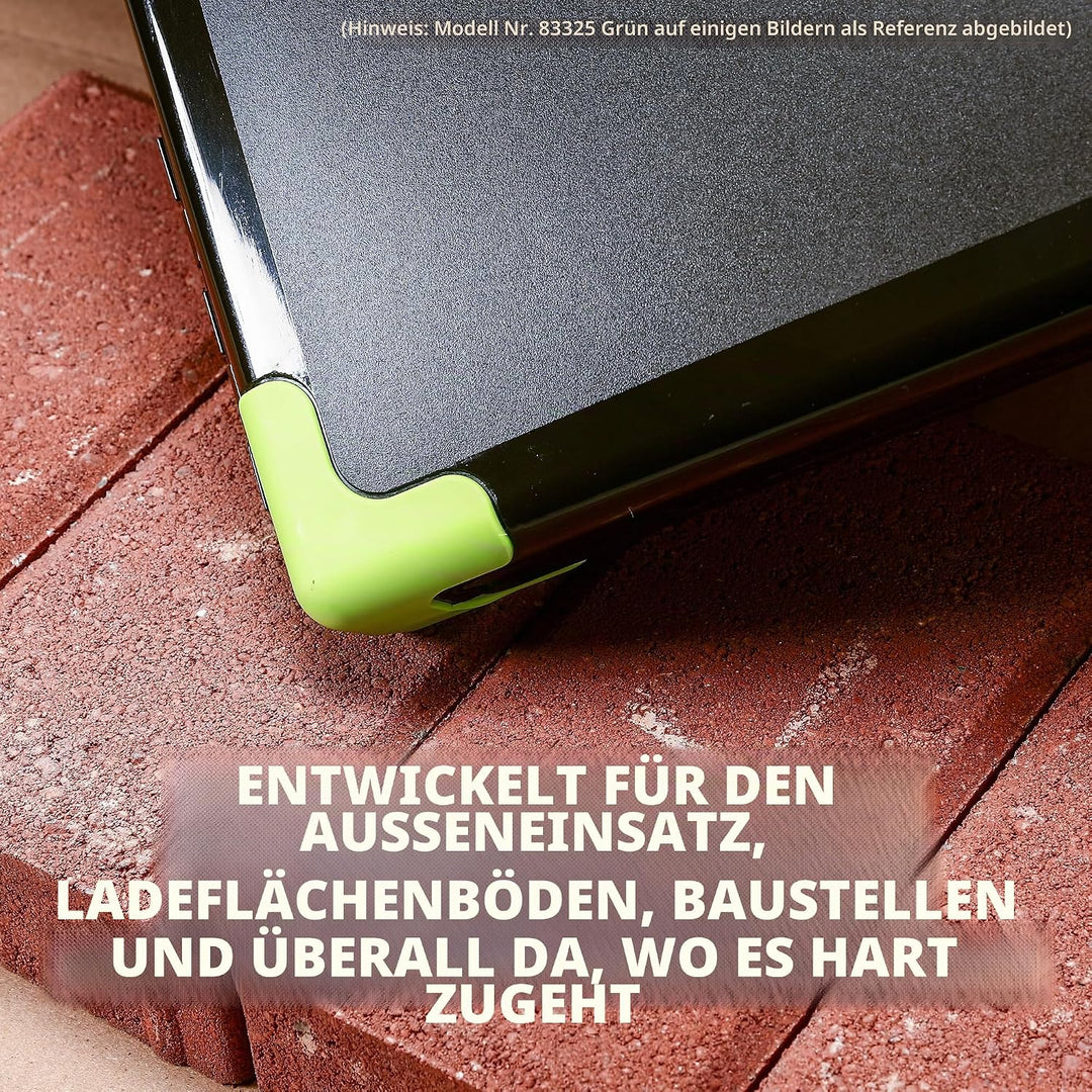 Officemate Carryall 83326 Klemmbrett-Aufbewahrungsbox, Brief-/Rechtsgrösse, Schwarz und Orange, 40,6