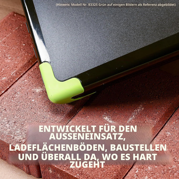 Officemate Carryall 83326 Klemmbrett-Aufbewahrungsbox, Brief-/Rechtsgrösse, Schwarz und Orange, 40,6