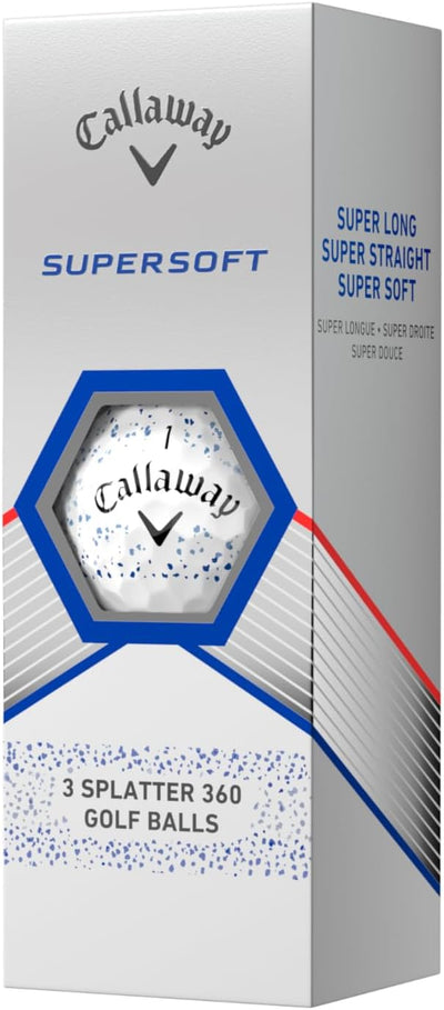 Callaway Golf Supersoft Golf Balls 2023 Golfbälle One Dozen Blue, One Dozen Blue