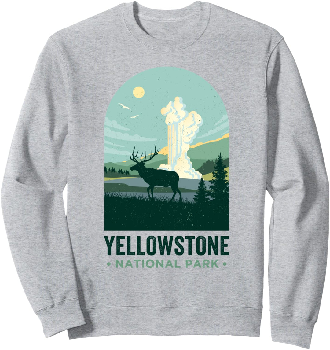 Yellowstone Shirt Wyoming Vintage Yellowstone- Sweatshirt