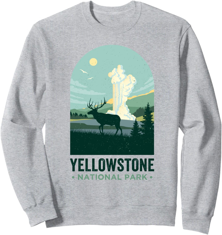 Yellowstone Shirt Wyoming Vintage Yellowstone- Sweatshirt
