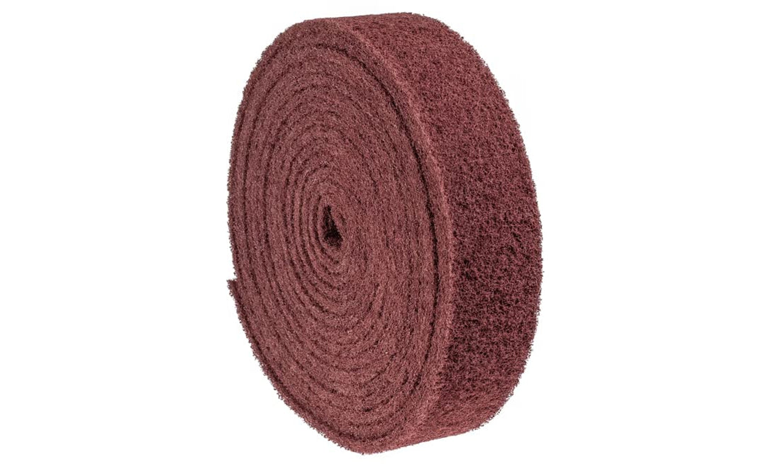 PFERD Vliesbandrolle 100mm x 10m Korund A80 45018308 für Feinschliff & Finish Körnung 80 Size Korund