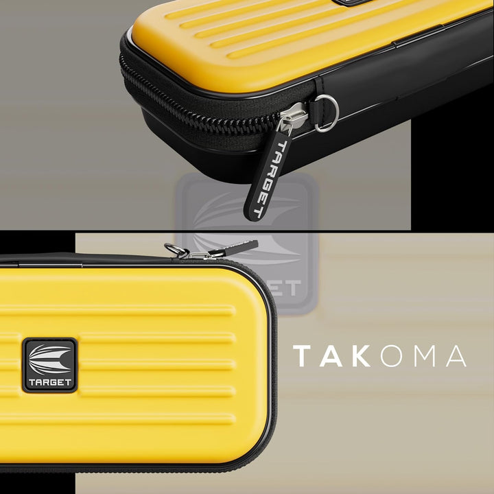 Target Darts Takoma Regular Darts Case - Holds x 1 Satz Darts Brieftasche Gelb, Gelb