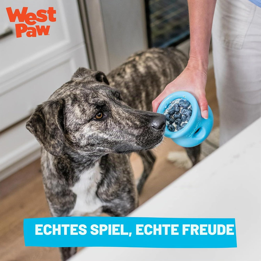 Zogoflex West PAW JUGUETE TOPPL S 8CM Azul Turquesa Small aqua blue, Small aqua blue