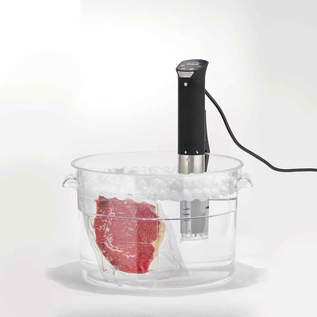 CASO SV 1200 Smart - Sous Vide Garer, schnelle Erhitzung dank leistungsstarken 1200 Watt, komplett w