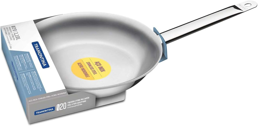 Tramontina PROFESSIONAL Bratpfanne, 20 cm ohne Antihaftbeschichtung 20 cm, ohne Antihaftbeschichtung