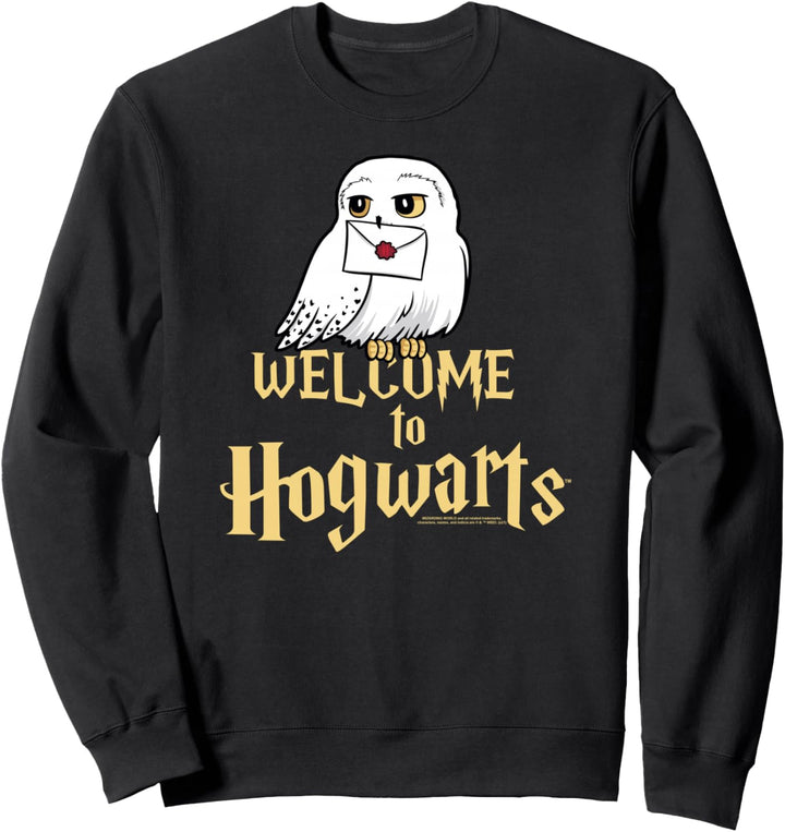 Harry Potter Hedwig Welcome to Hogwarts Sweatshirt