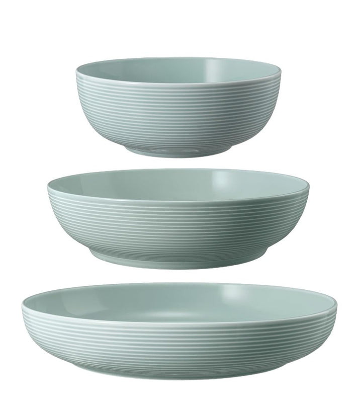 Seltmann Weiden Beat Arktisblau Foodbowl Set 3tlg. 20/25/28 cm