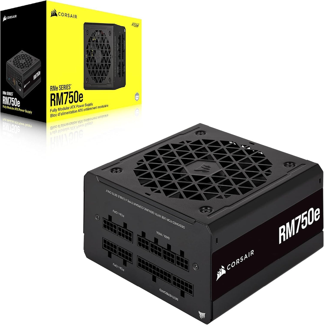 Corsair RM750e (2023) Vollmodulares, Geräuscharmes ATX-Netzteil - ATX 3.0- Und PCIe 5.0-kompatibel -