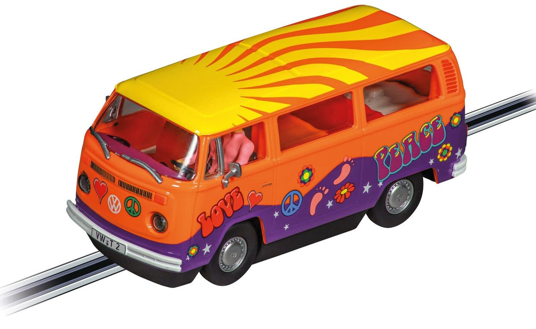 Carrera Evolution - 20027759 I VW Bus T2b I Massstab 1:32 I Detailgetreue Darstellung I Front & Rück
