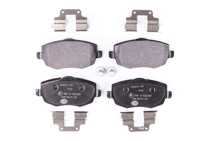 HELLA PAGID 8DB 355 011-231 Bremsbelagsatz - T1441 - Dicke/Stärke: 16.4mm - Bremssystem: Lucas - nic