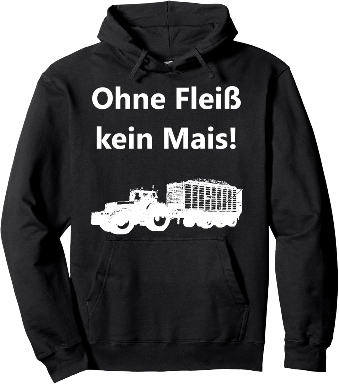 Landwirtschaft Landwirt Bauer Mais Ernte Trecker Traktor Pullover Hoodie