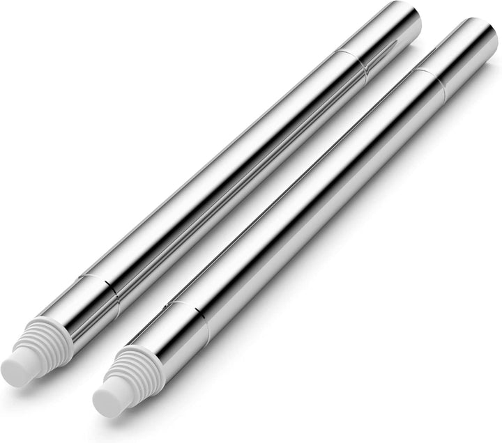 JOYMOOP Verlängerungsstangen für Mopp-Griff, zum Verlängern von flachen Mopp, verstellbare Stahl-Mop