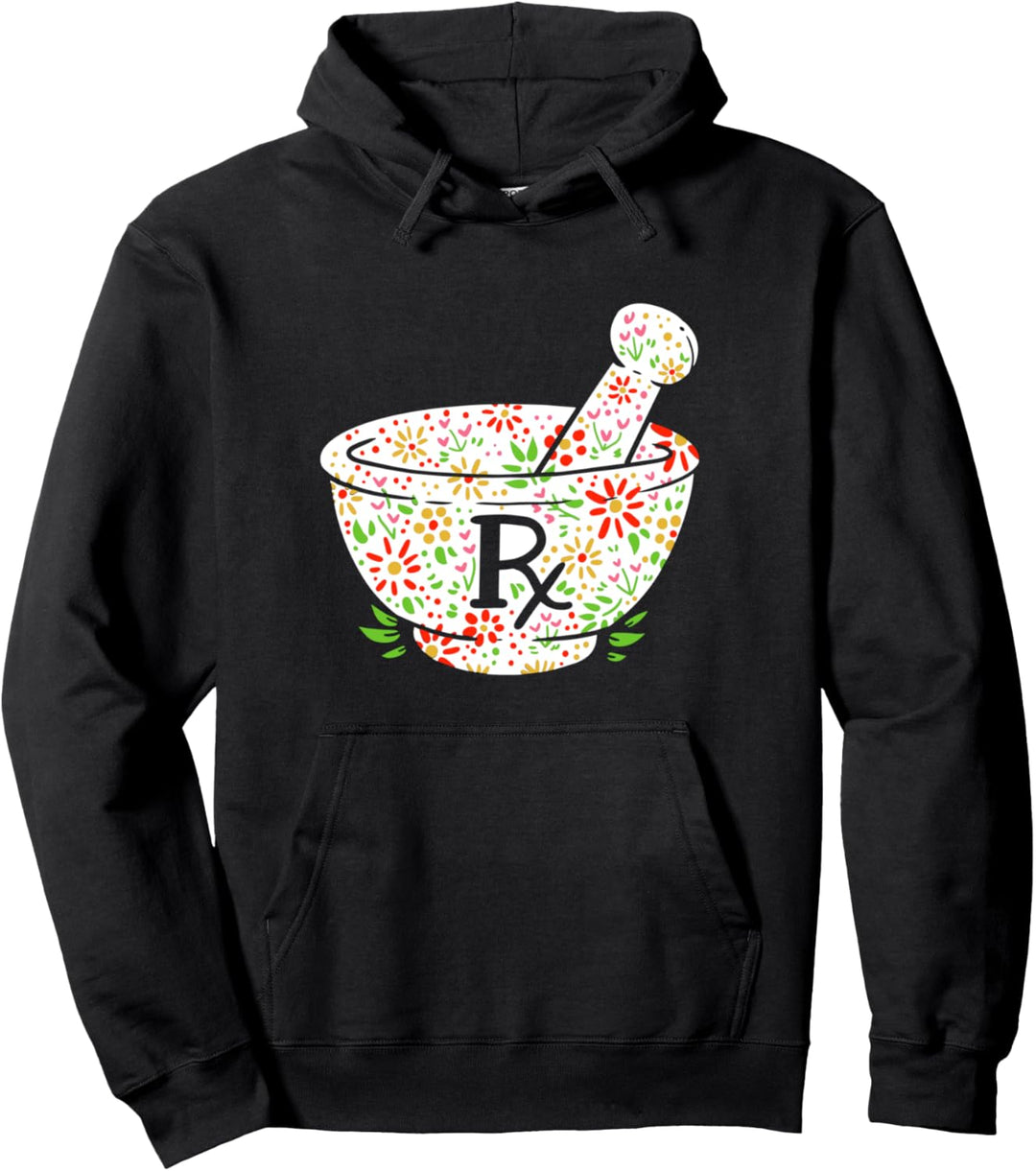 Apotheke Pharmazeuten Mörser Stössel Apotheker Pharmazie Pullover Hoodie
