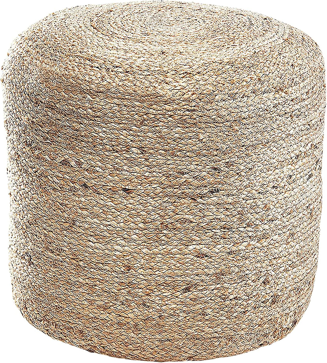 Kobolo Sitzpouf Pouf Bodenhocker - Flow - aus Seegras mit Baumwollfüllung