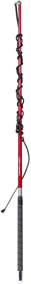 HORZE Tunis Longierpeitsche aus Carbon Red(RE), Red(RE)