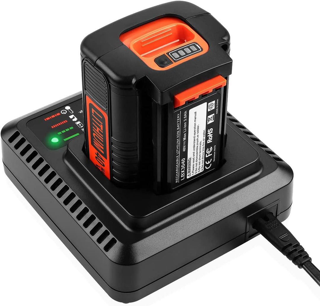 Energup 36V Ersatzladegerät für Black und Decker Ladegerät 36V LCS36 LCS40 Kompatibel mit Black Deck