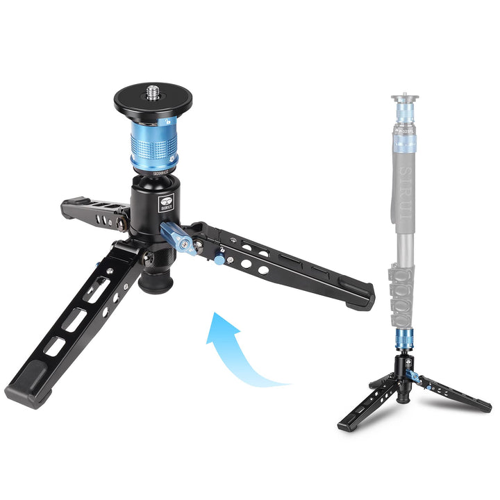 SIRUI P-36 Kit, Aluminium Stativsockel und Adapter, Einbeinstativsockel mit Schnellverschluss, passe