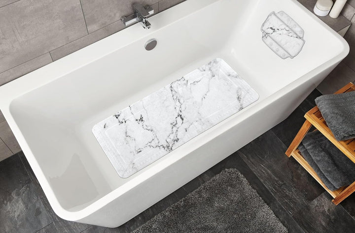 Kleine Wolke Marble, PVC Schaum, Anthrazit, Wanneneinlage, 4004478268135 Wanneneinlage Anthrazit, Wa