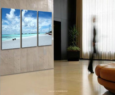 islandburner Bild Bilder auf Leinwand Malediven XXL Poster Leinwandbild Wandbild Art up Your Life ®