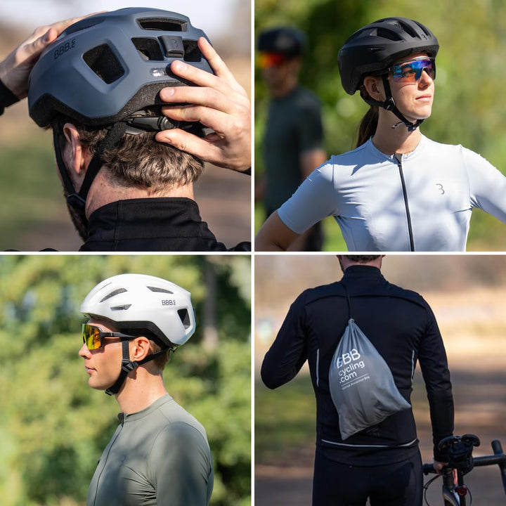 BBB Cycling Fahrradhelm für Herren und Damen mit Abnehmbarem Visier MTB Radhelm Rennradhelm Condor 2