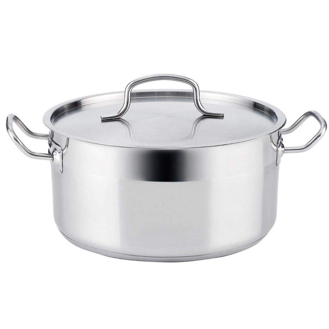 Quid Cook INOX Basika Kasserolle, Edelstahl 32 x 15,5 cm, 32 x 15,5 cm
