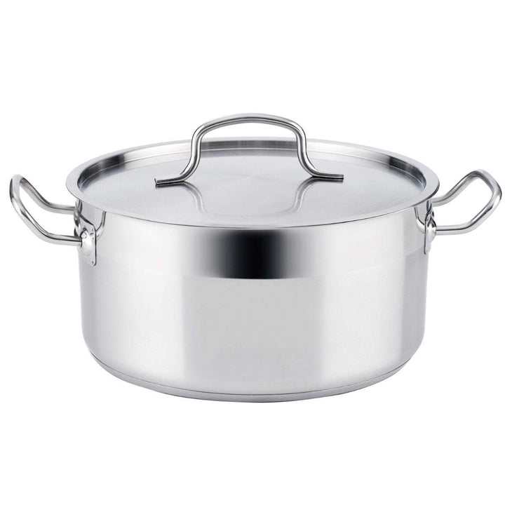 Quid Cook INOX Basika Kasserolle, Edelstahl 32 x 15,5 cm, 32 x 15,5 cm