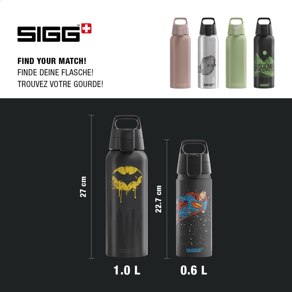 Sigg - Alu Trinkflasche - WMB ONE - Made in Switzerland - ClimatePartner Zertifiziert - Kohlensäure
