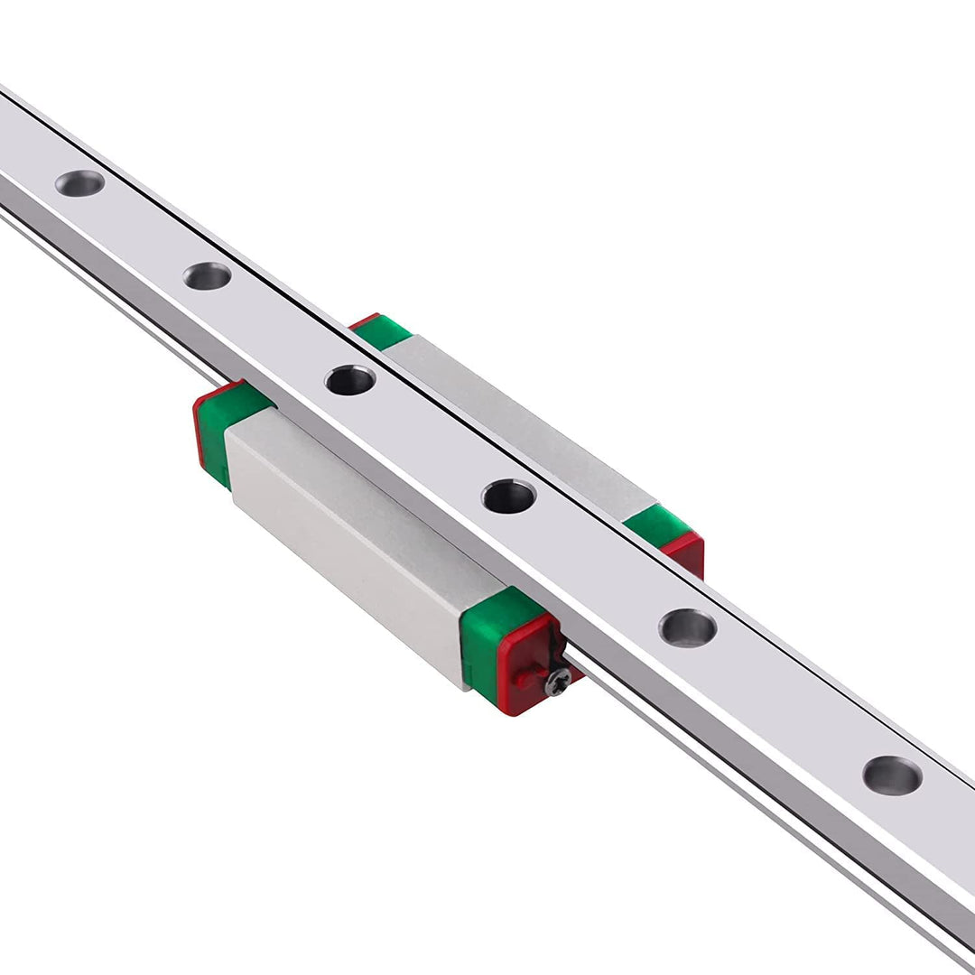 CNCMANS Linearschiene 2 Stück MGN9 300mm Linearführung Miniatur Lineare Schienenführung mit 2 Stück