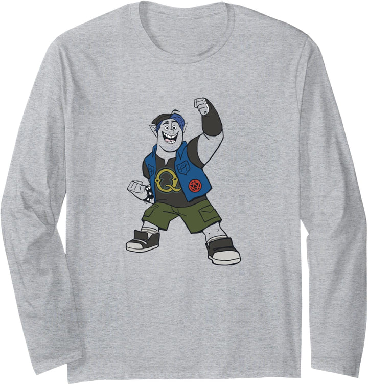 Disney Pixar Onward Barley Lightfoot Portrait Langarmshirt