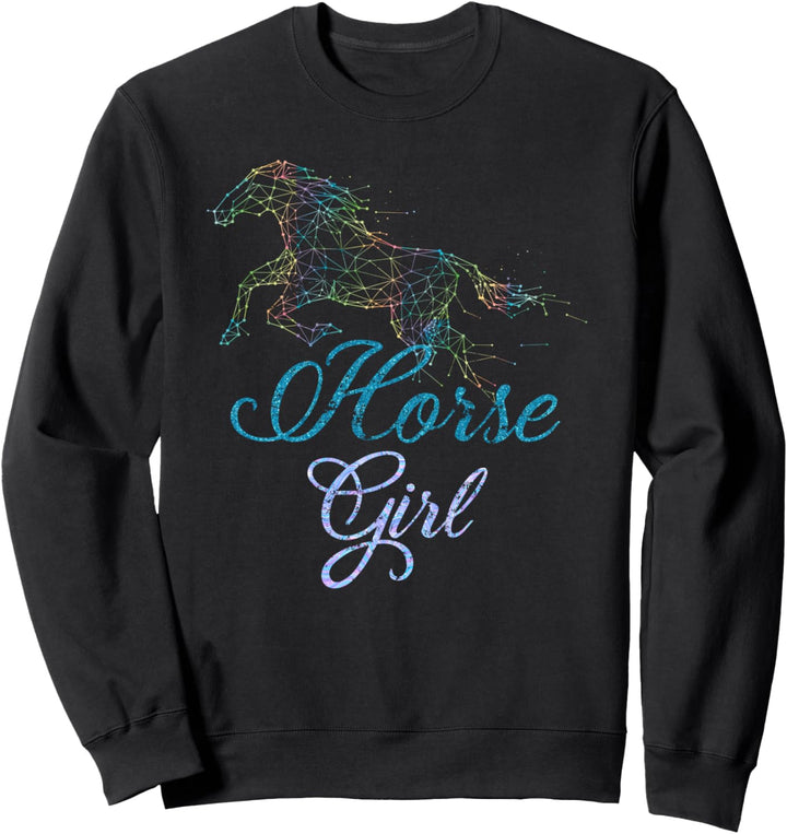 Reiterhof Pferdesport Pferd Reiter Geschenk Pferde Mädchen Sweatshirt