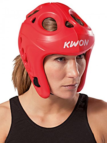 Kwon Shocklite Kopfschutz CE in 5 Farben rot Gr. L/XL, rot Gr. L/XL