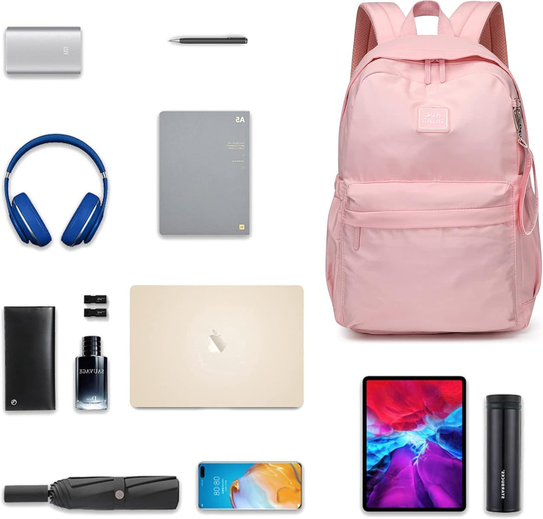 SUN EIGHT 30L Laptop-Rucksack Damen | Wasserabweisender Schulrucksack für Schule, Uni &amp; Reise, Gross
